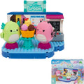 BLDR Squishmallows Frozen Yoghurt Fun Building Set - Andreina the Butterfly + Mipsy the Axolotl Buildable Figures - Squi