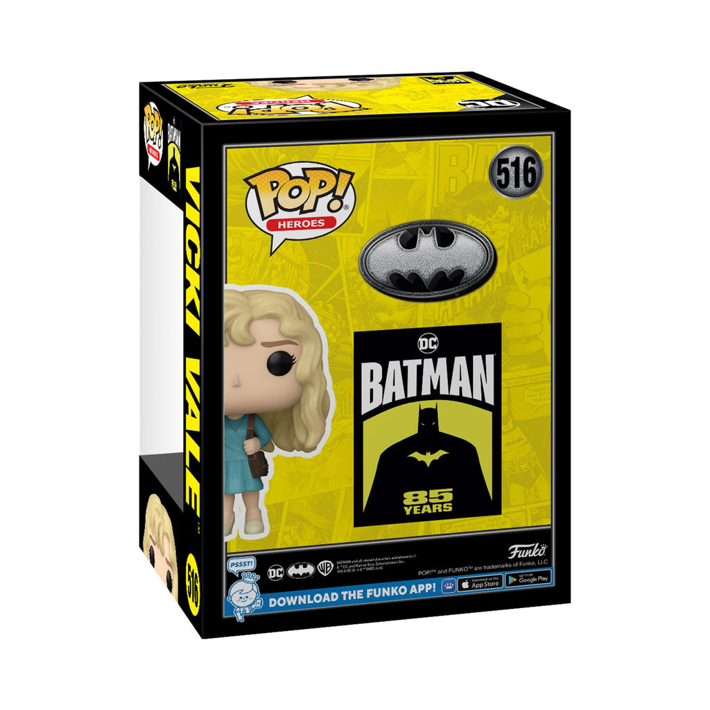 Funko Pop! Movies: BM 85th - Vicki Vale - Batman 1989 - Collectable Vinyl Figure - Gift Idea - Official Merchandise - Toys for Kids & Adults - Movies Fans - Model Figure for Collectors and Display