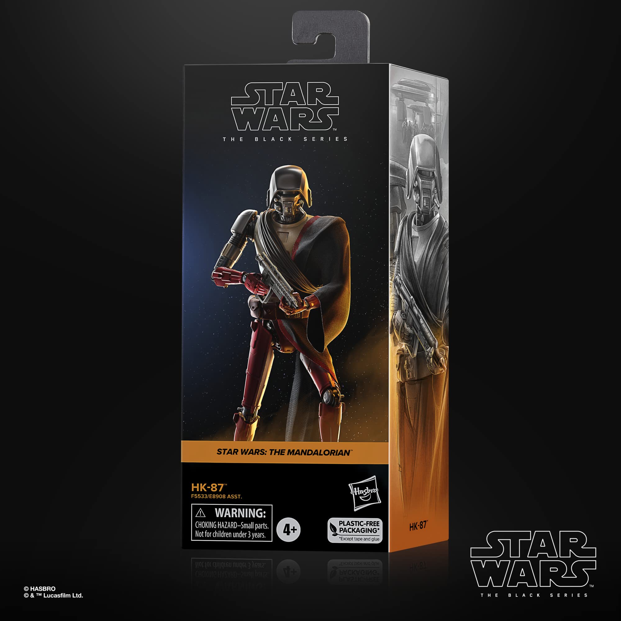 Star Wars Hasbro The Black Series HK-87 Toy 6-Inch-Scale The Mandalorian Collectible Action Figure, Toys for Ages 4 and Up, Multicolor (F5533)