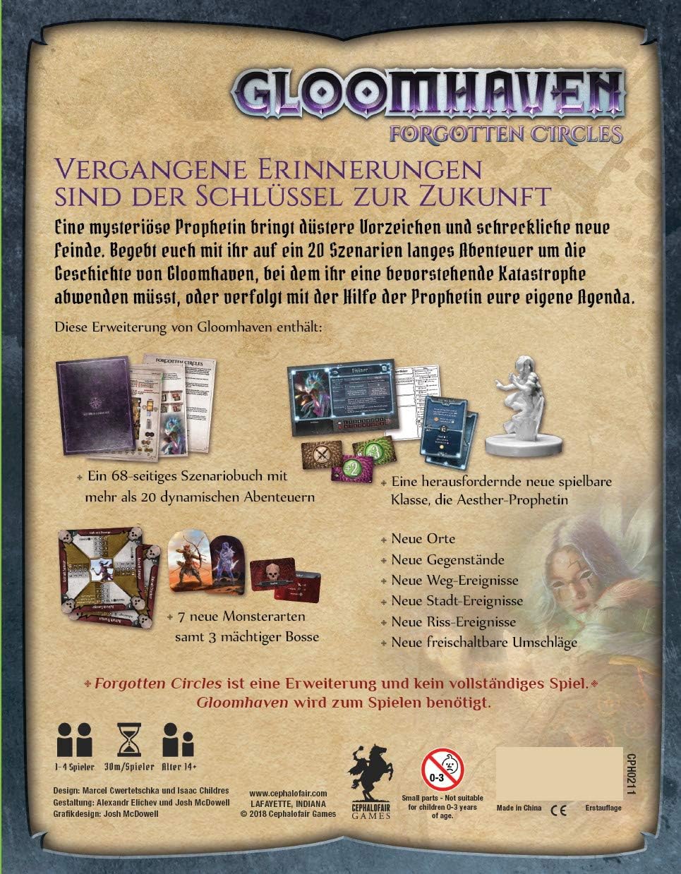 Feuerland Spiele 28 - Gloomhaven Forgotten Circles (Used - Like New)