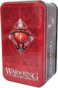 Ares Games War of The Ring: Card Box and Sleeves (Shadow Edition), Red