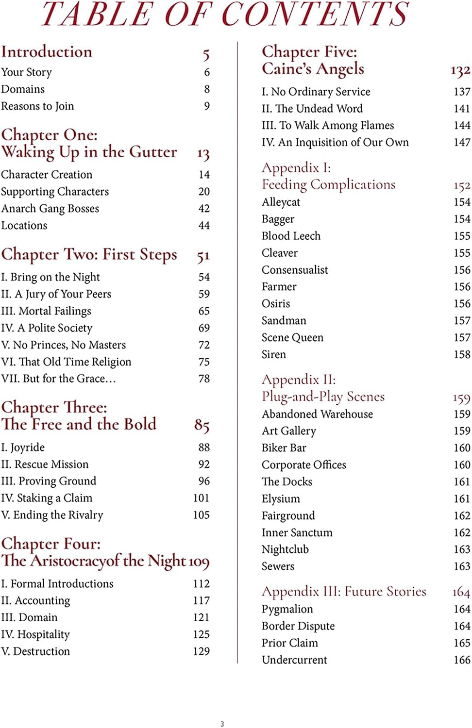 Vampire: The Masquerade 5th Edition Roleplaying Ga