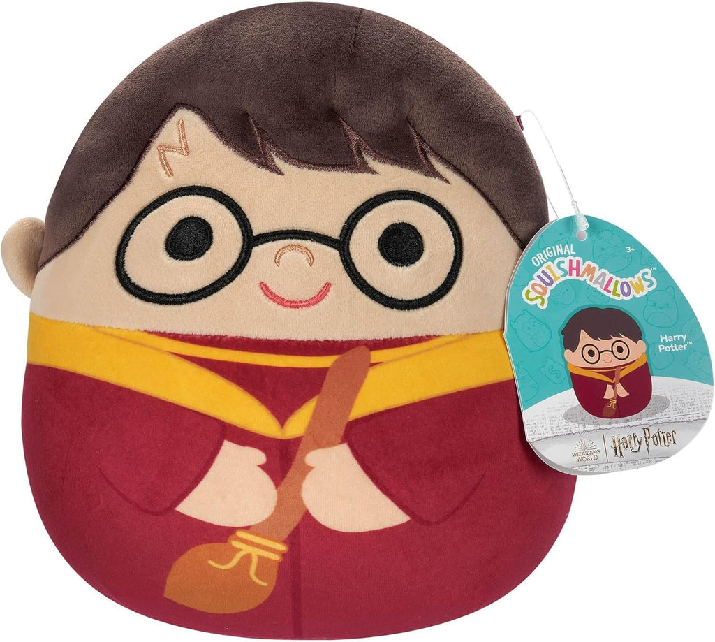 Squishmallows Harry Potter Harry in Quidditch Robe 20cm Plush Figure Toy