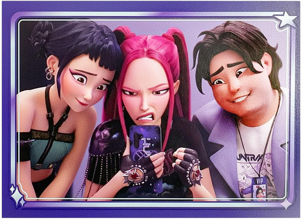 KPop Demon Hunters - Album + 5 X Packs