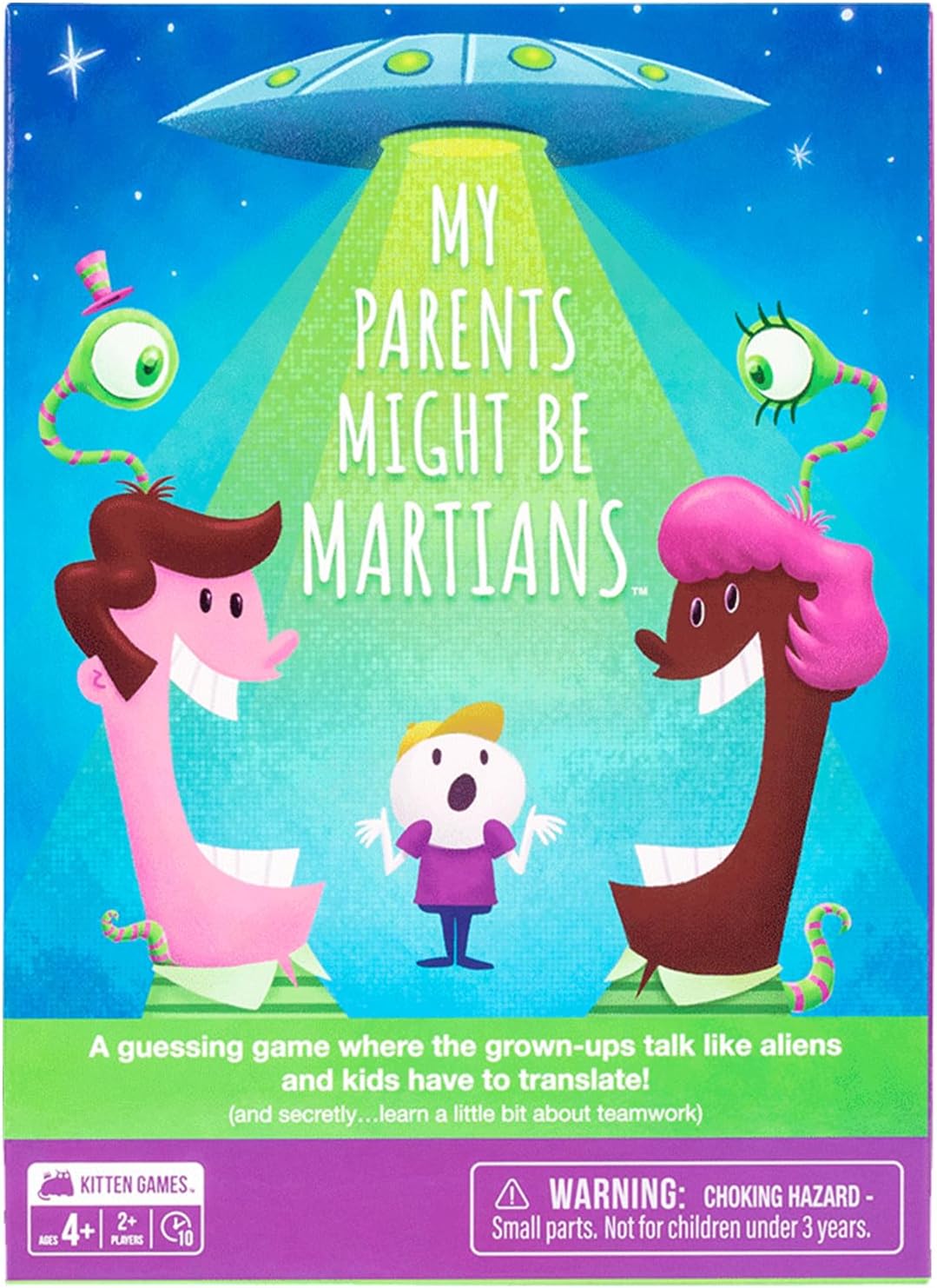 Exploding Kittens My Parents Might Be Martians, 2+ Players, Card Game