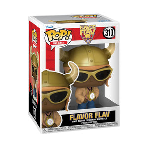 Funko POP! Rocks: Flavor Flav - Collectable Vinyl Figure - Gift Idea - Official Merchandise - Toys for Kids & Adults - Music Fans - Model Figure for Collectors and Display