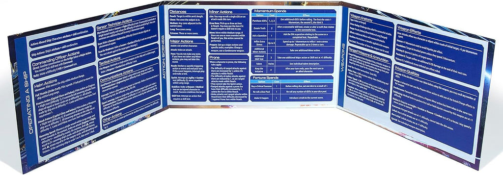 Modiphius Homeworld: Revelations GM Screen - Tabletop RPG Accessory Set