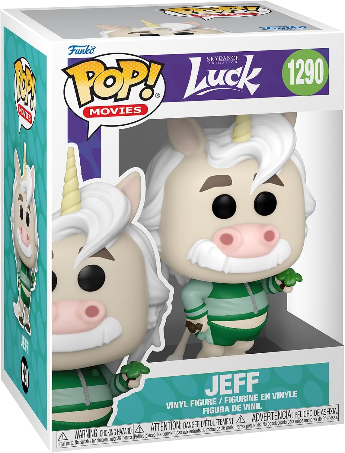 Funko POP! Movies: Luck - Jeff - Collectable Vinyl Figure - Gift Idea - Official Merchandise - Toys for Kids & Adults - 