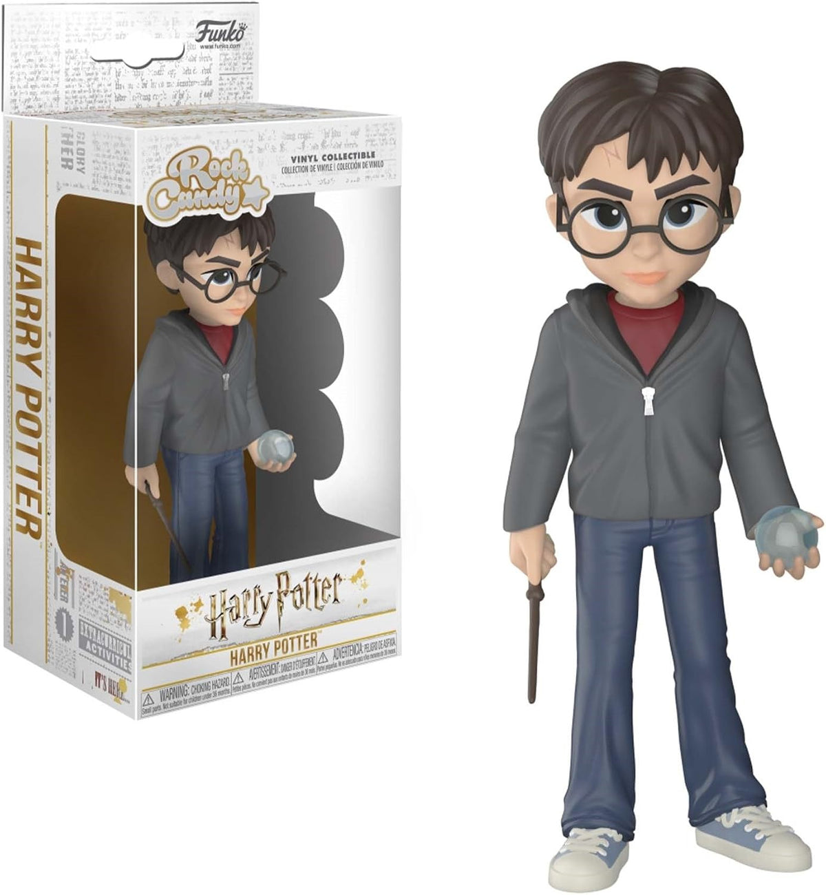 Funko Rock Candy Harry Potter With Prophecy - Action Figure - Collectable Toy - Gift Idea - Official Merchandise - For B