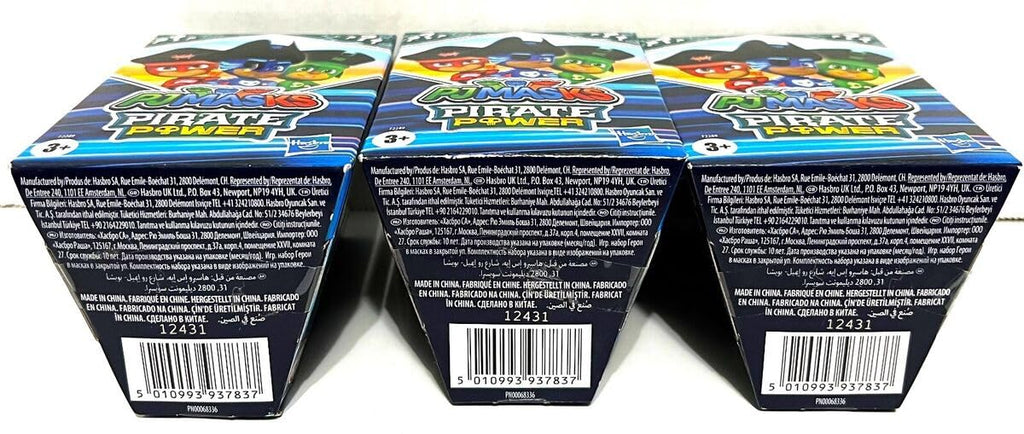PJ Masks Surprise Box Pirate Series, Preschool Toy, Surprise Collection Box with Figure and Accessories for Kids from 3, Multi-coloured
