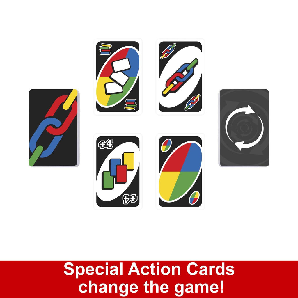 Mattel Games UNO Party Family Card Game for Large Groups, Kids and Adults, HMY49