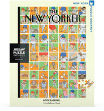 Load image into Gallery viewer, New York Puzzle Company - New Yorker Inside Baseball - 1000 Piece Jigsaw Puzzle
