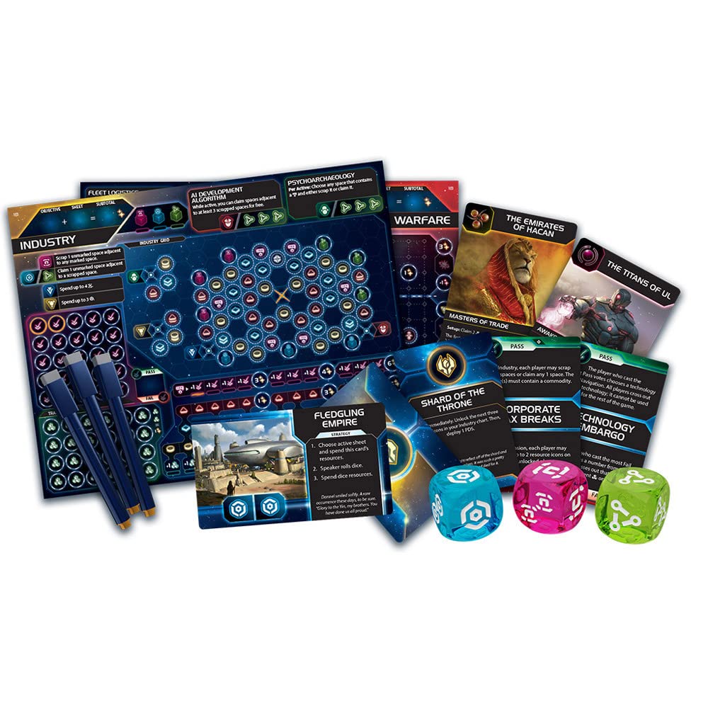Fantasy Flight Games Twilight Inscription Board Game Ages 14+ 1-8 Players 90-120 Minutes Playing Time, FFGTIN01
