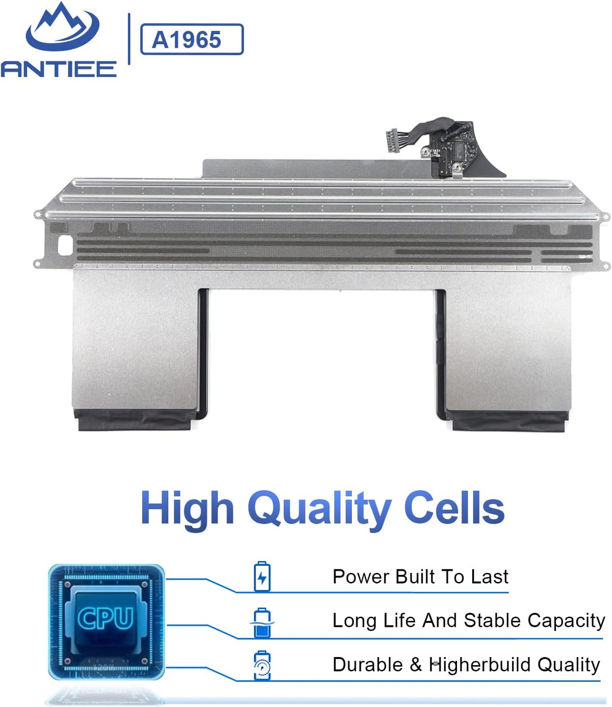 ANTIEE A1965 Battery Replacement for MacBook Air 13" Retina A1932 (2018 2019) A2179 (Early 2020) EMC 3184 EMC 3302 MRE82