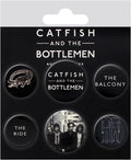 GB eye "Catfish And The Bottlemen Mix Badge Pack, Multi-Colour