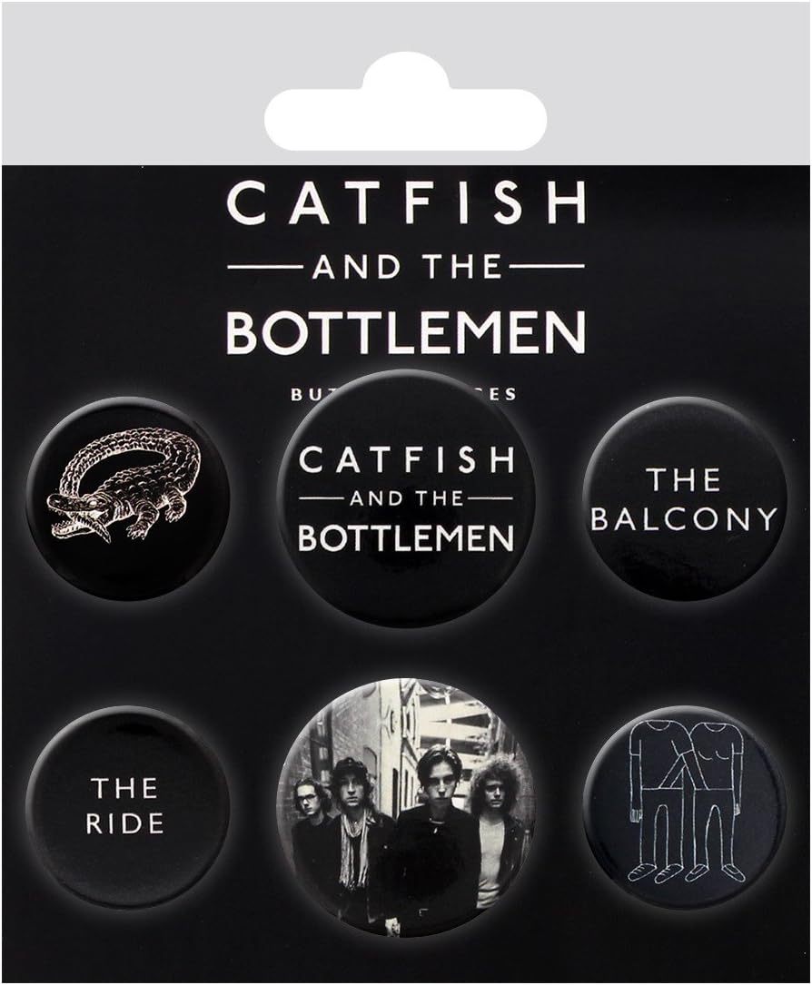 GB eye "Catfish And The Bottlemen Mix Badge Pack, Multi-Colour