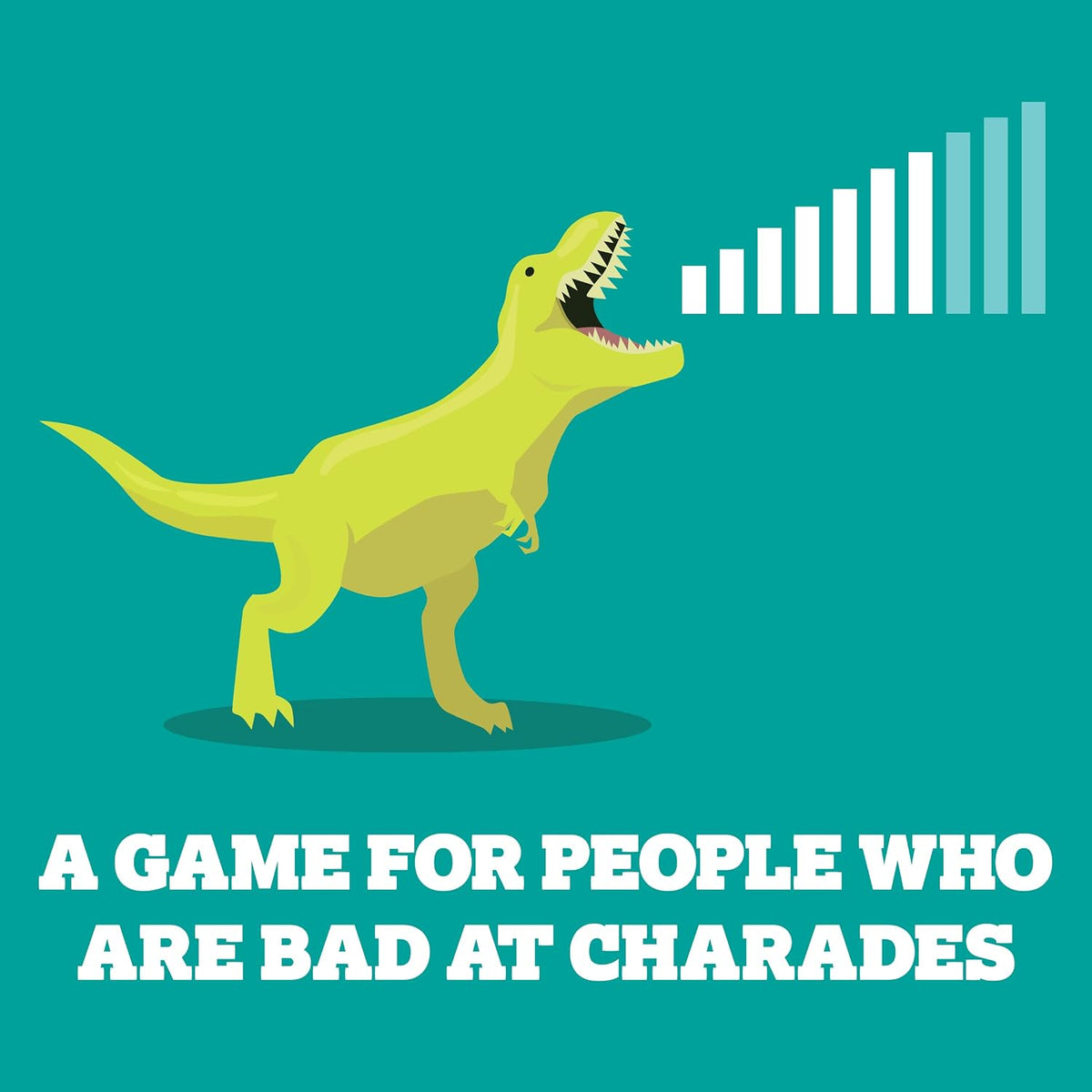 On a Scale of One to T-Rex by Exploding Kittens: A Card Game for People Who Are Bad at Charades - Card Games for Adults,