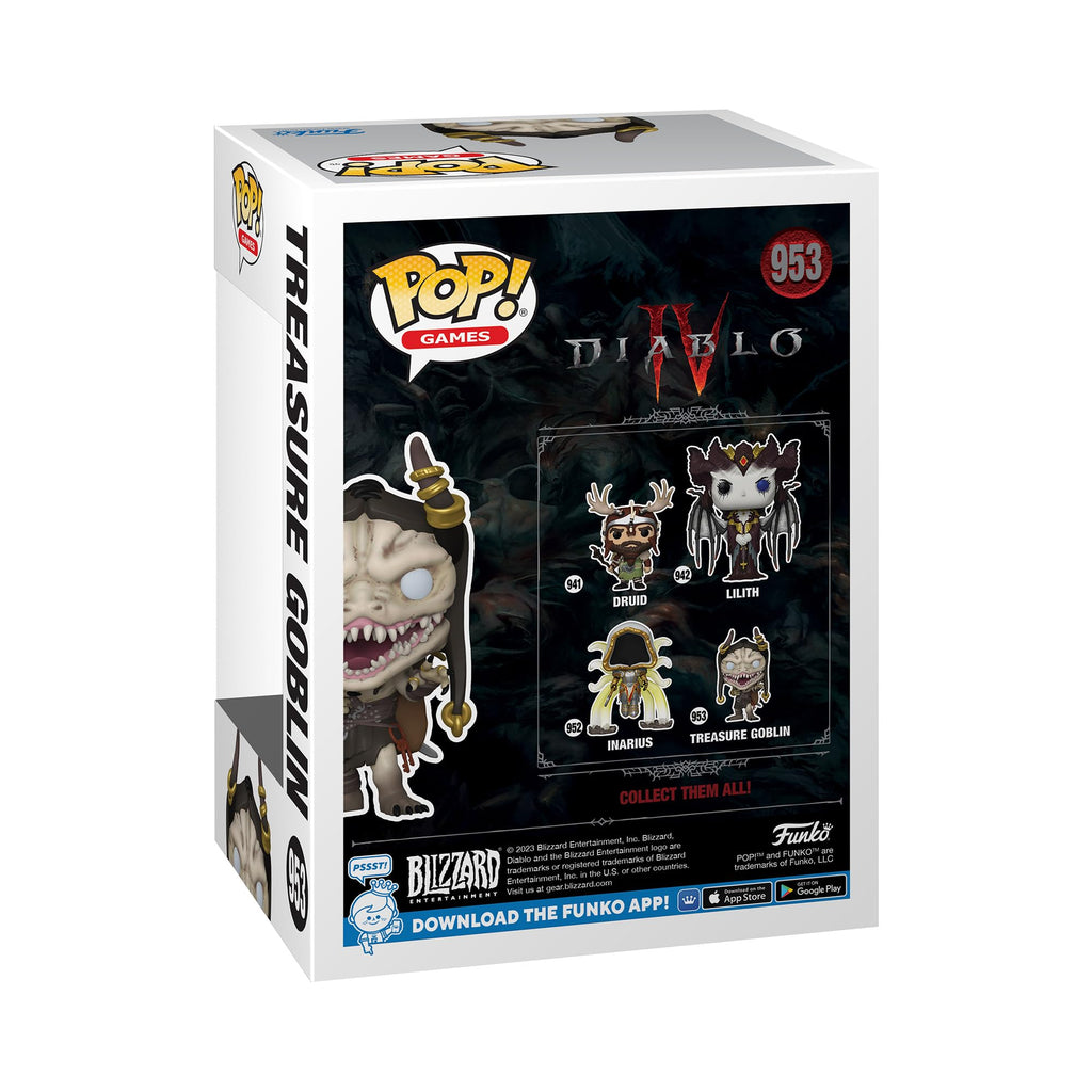 Funko POP! Games: Diablo 4- Treasure Goblin - Collectable Vinyl Figure - Gift Idea - Official Merchandise - Toys for Kids & Adults - Video Games Fans - Model Figure for Collectors and Display