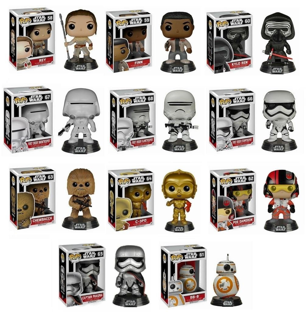 Funko Pop Mystery Box: 6 Random Pop Vinyls
