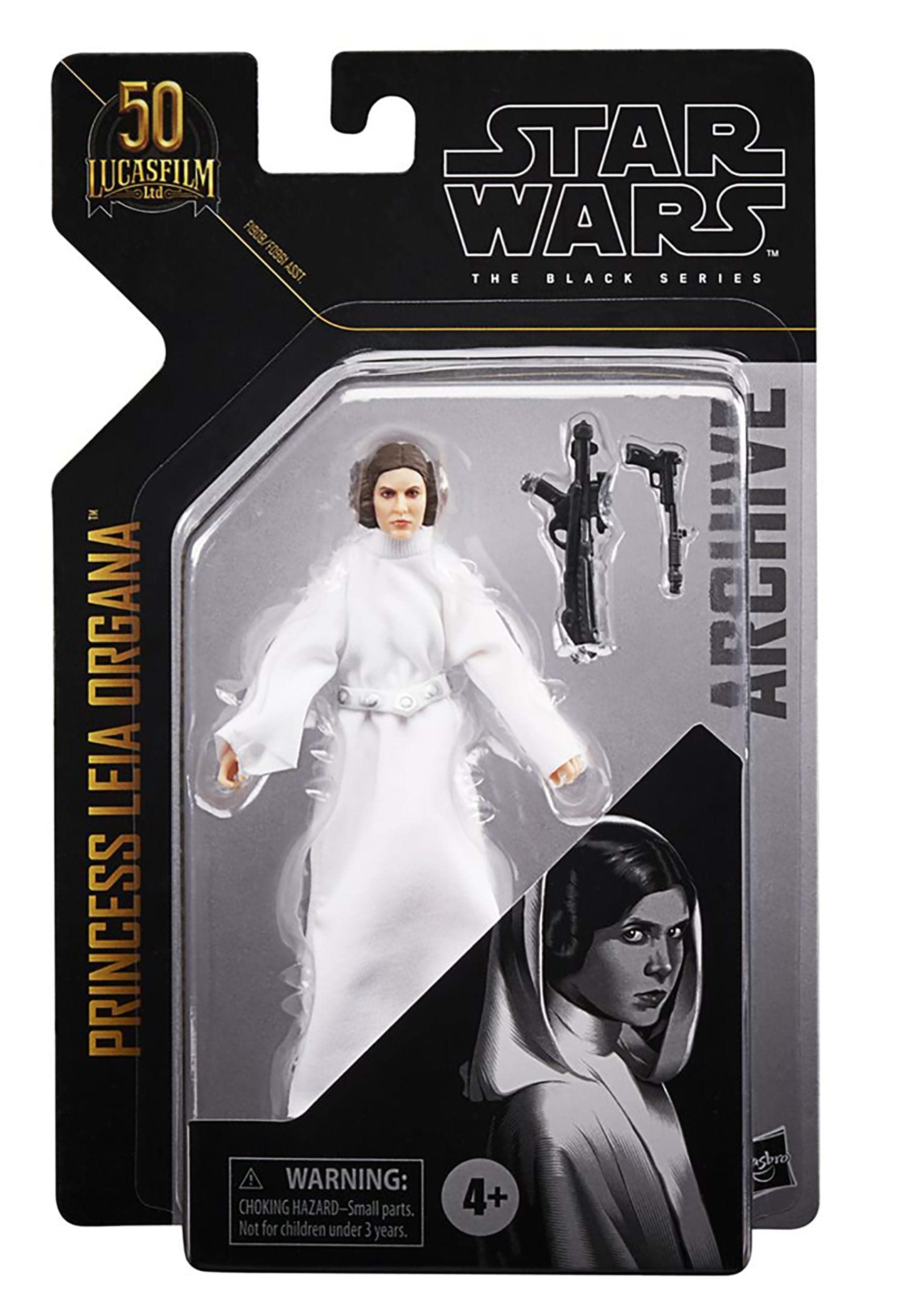 Star Wars The Black Series Archive Collection Princess Leia Organa 15-Cm-Scale A New Hope Lucasfilm 50th Anniversary Figure