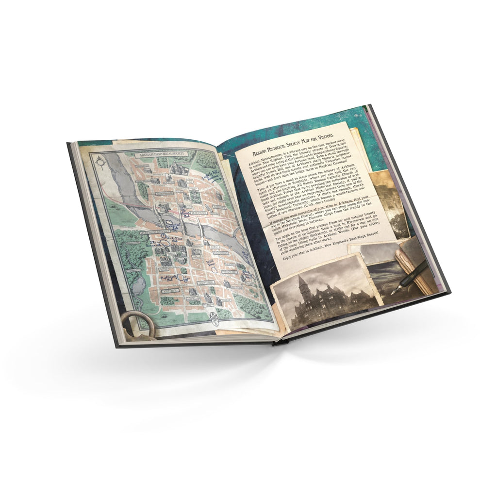 Arkham Horror The Roleplaying Game CORE RULEBOOK - Dive into 1920s Arkham's Mysterious World! Immersive RPG Adventure for Kids & Adults, Ages 14+, 2-6 Players, 1+ Hour Playtime, Made by EDGE Studio