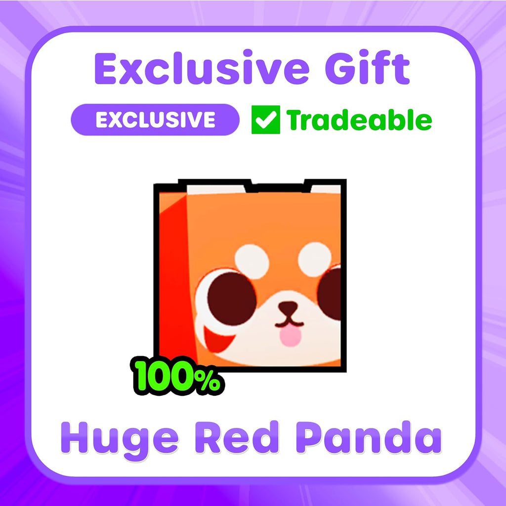 Pet Simulator - Large Animals - Red Panda - 25 cm