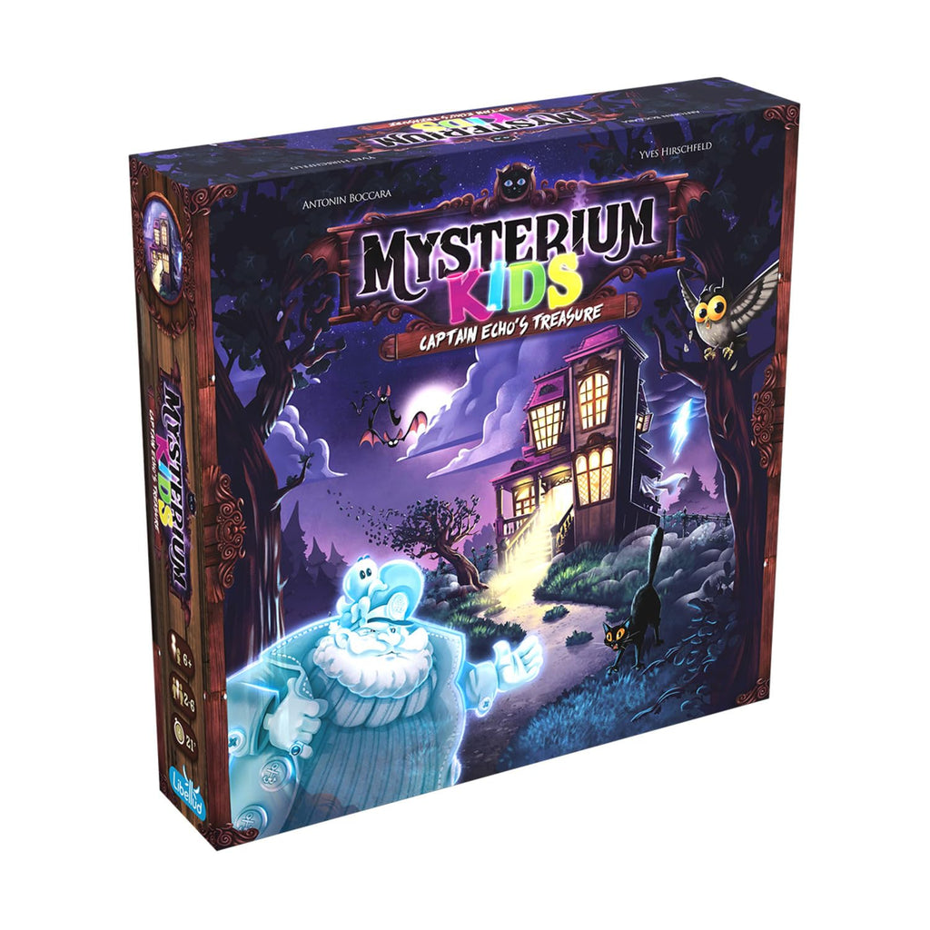 Libellud | Mysterium Kids: Captain Echo's Treasure | Family Board Game | Ages 6+ | 2-6 Players |20 Minutes Playing Time