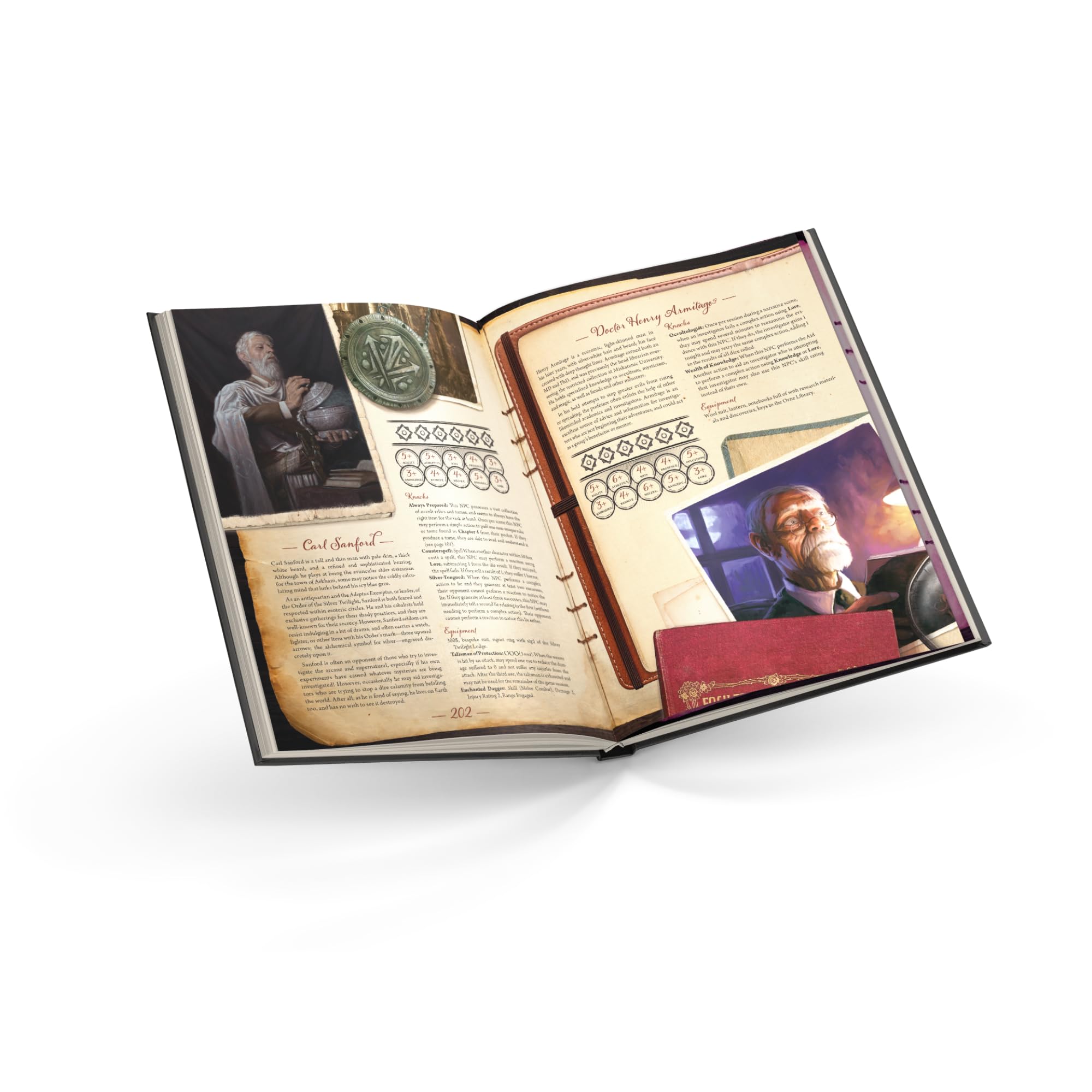 Arkham Horror The Roleplaying Game CORE RULEBOOK - Dive into 1920s Arkham's Mysterious World! Immersive RPG Adventure for Kids & Adults, Ages 14+, 2-6 Players, 1+ Hour Playtime, Made by EDGE Studio