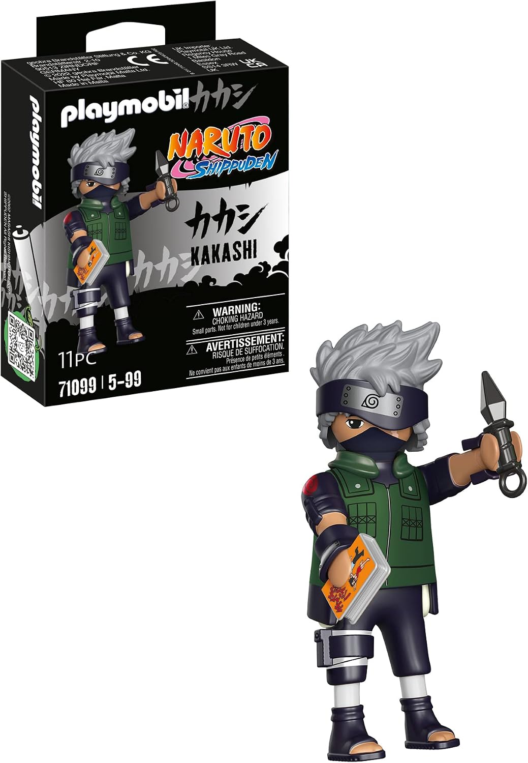 Playmobil 71105 Naruto: Yamato Figure Set, Naruto Shippuden Anime Collectors Figure, Playset Suitable for Children and f