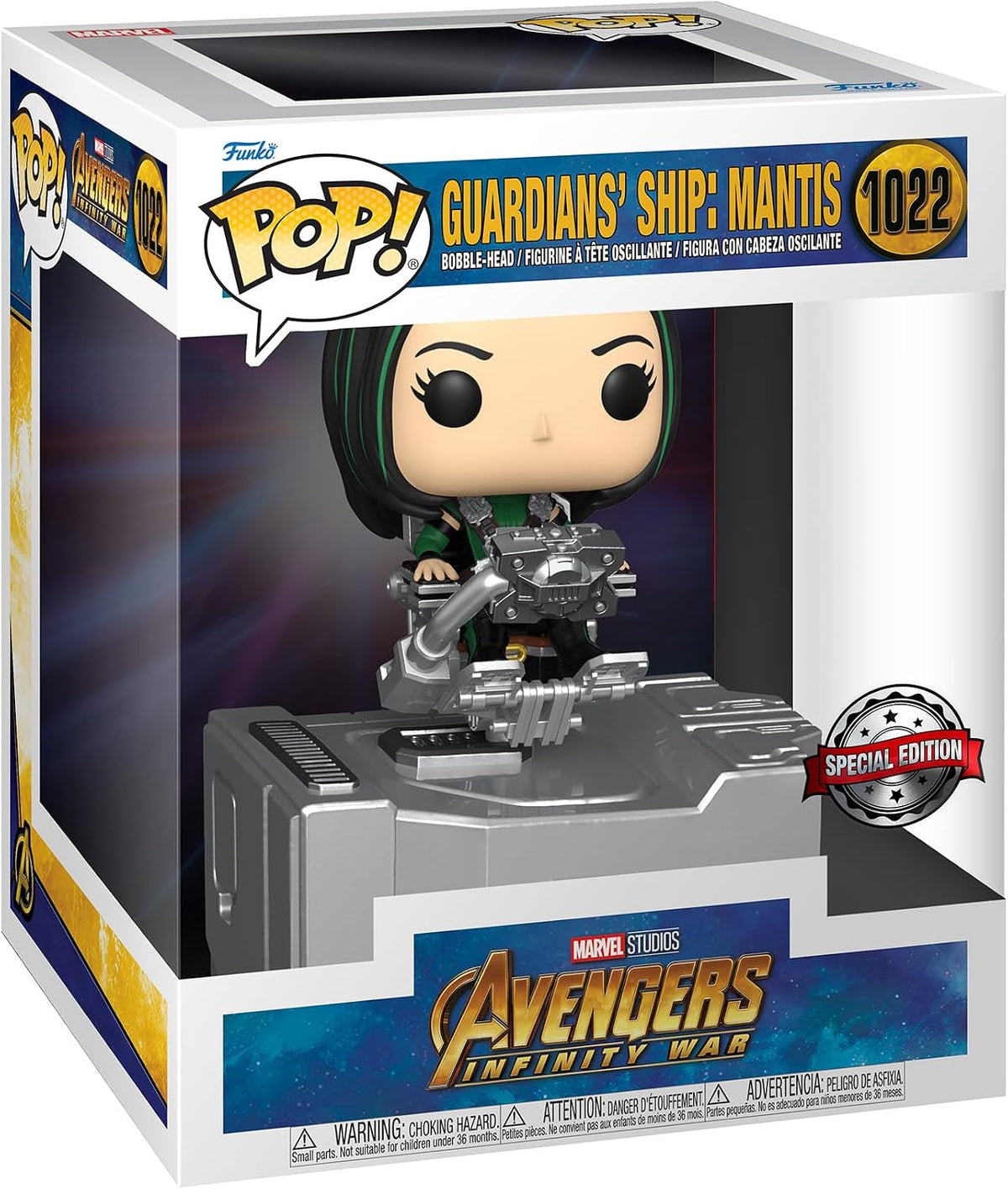 Funko Pop! Deluxe: Marvel - Guardians Of the Galaxy Ship - Mantis - Avengers - Amazon Exclusive - Collectable Vinyl Figu