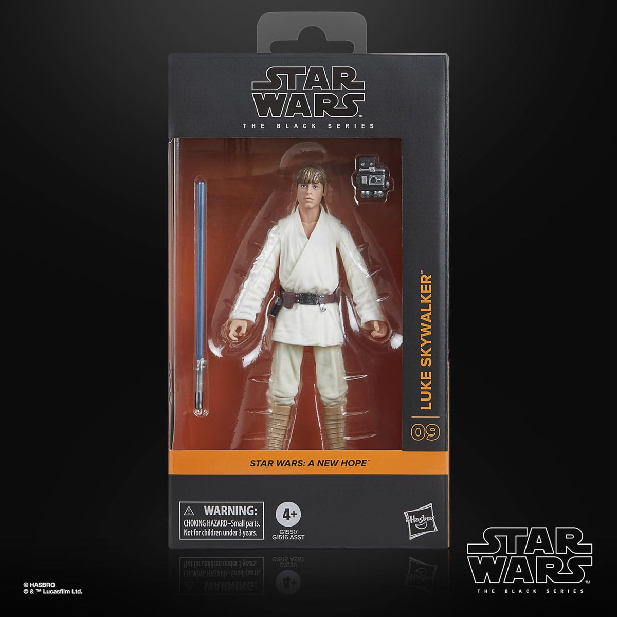 Star Wars The Black Series Luke Skywalker, A New Hope Collectible 6 Inch Action Figure