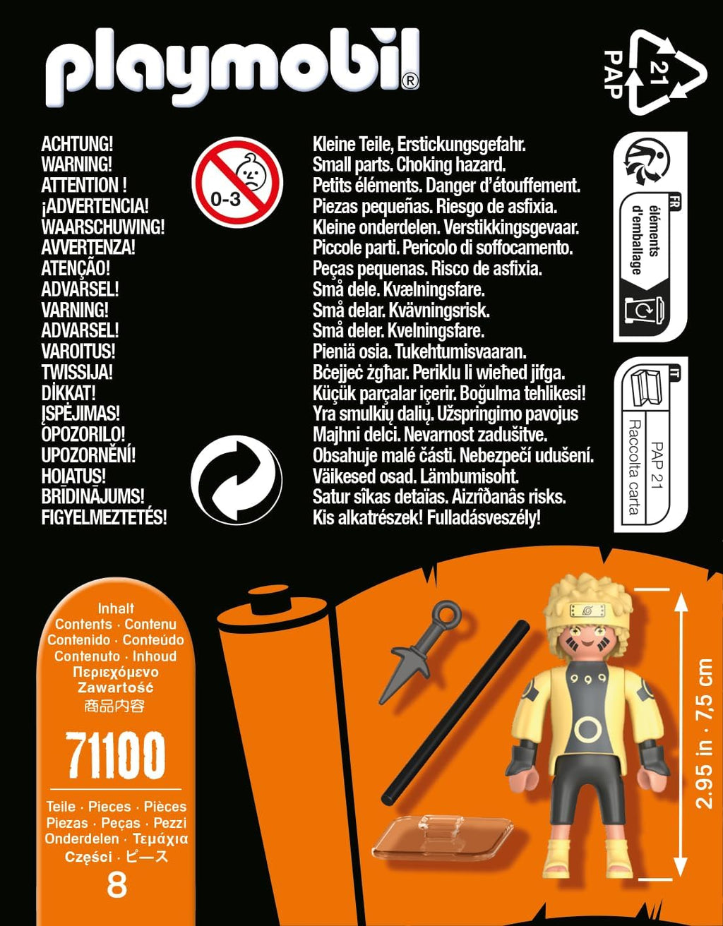 Playmobil Naruto: Naruto Rikudou Senin Mode Set