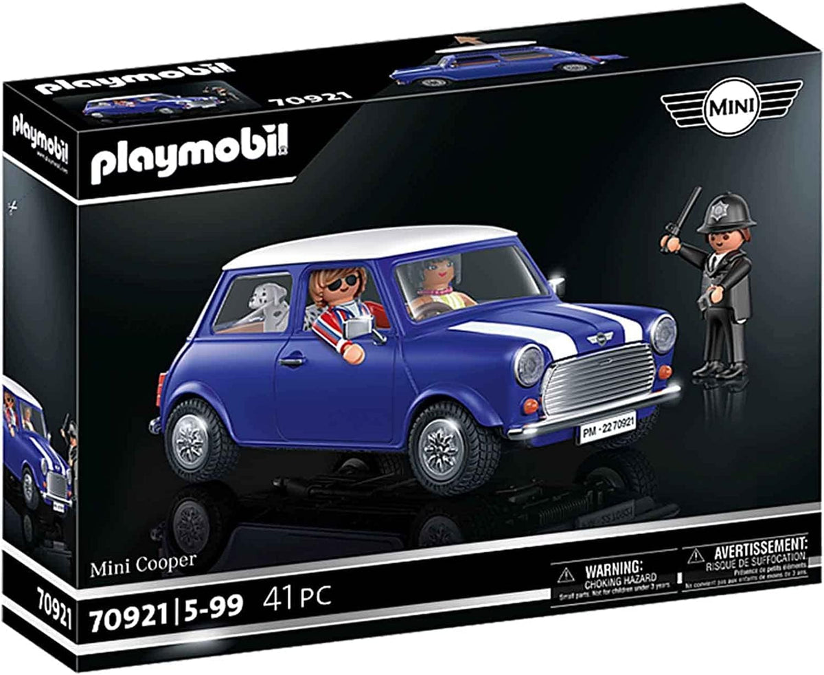 Playmobil Classic Cars 70921 Mini Cooper, Model Car for Adults, Toy Car for Children, For ages 5-99
