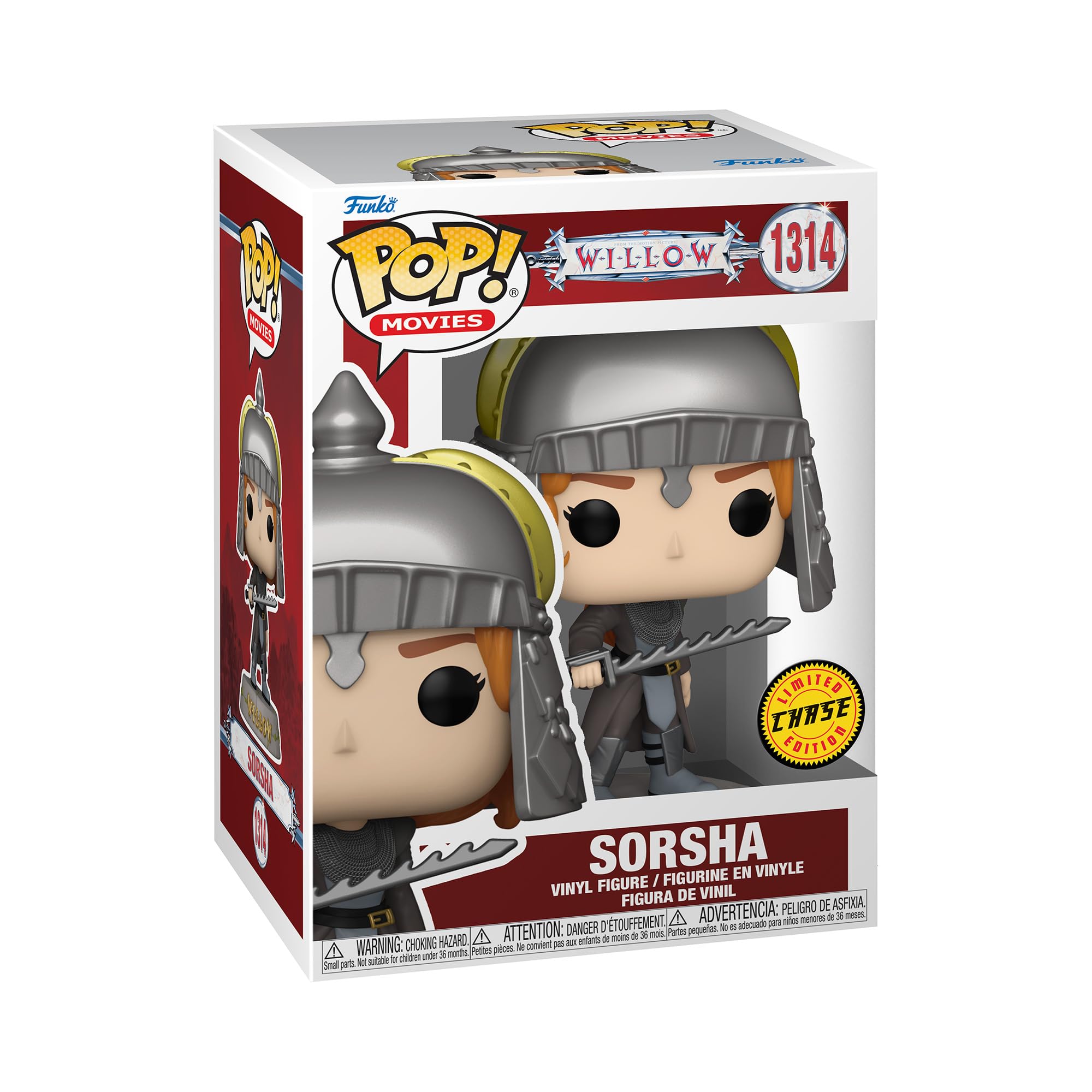 Funko POP! Movies: Willow - Princess Sorsha - 1/6 Odds for Rare Chase Variant - Willow 1988 - Collectable Vinyl Figure - Gift Idea - Official Merchandise - Toys for Kids & Adults - Movies Fans