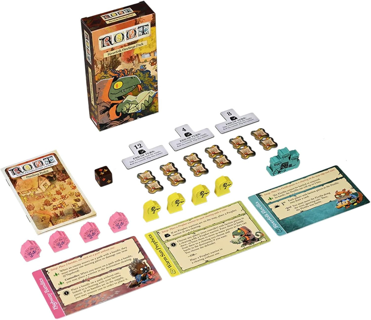 Leder Games Leather Root: Riverfolk Hirelings Pack - EN