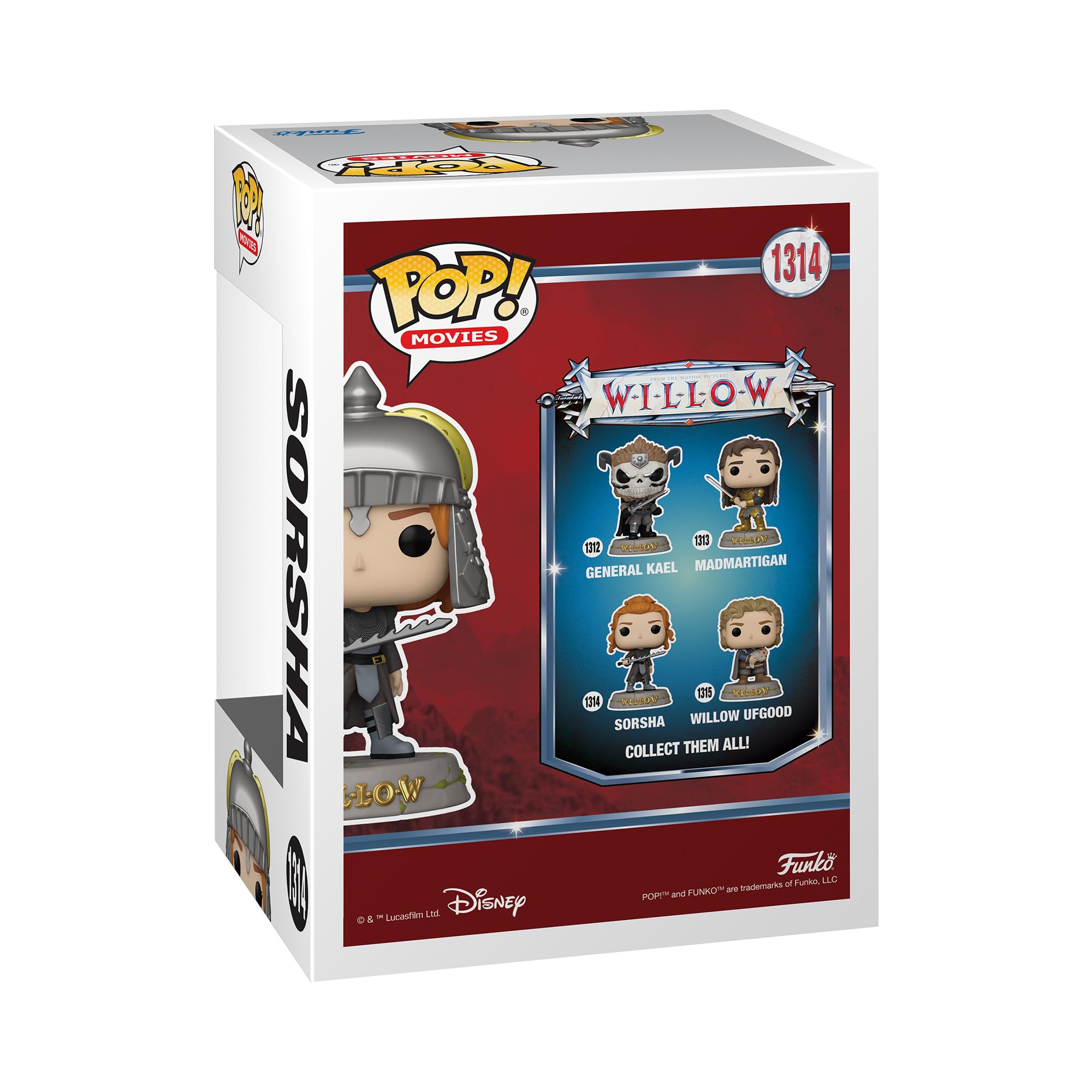 Funko POP! Movies: Willow - Princess Sorsha - 1/6 Odds for Rare Chase Variant - Willow 1988 - Collectable Vinyl Figure - Gift Idea - Official Merchandise - Toys for Kids & Adults - Movies Fans