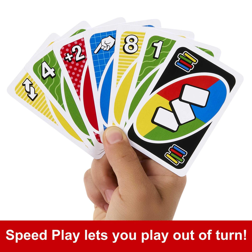 Mattel Games UNO Party Family Card Game for Large Groups, Kids and Adults, HMY49