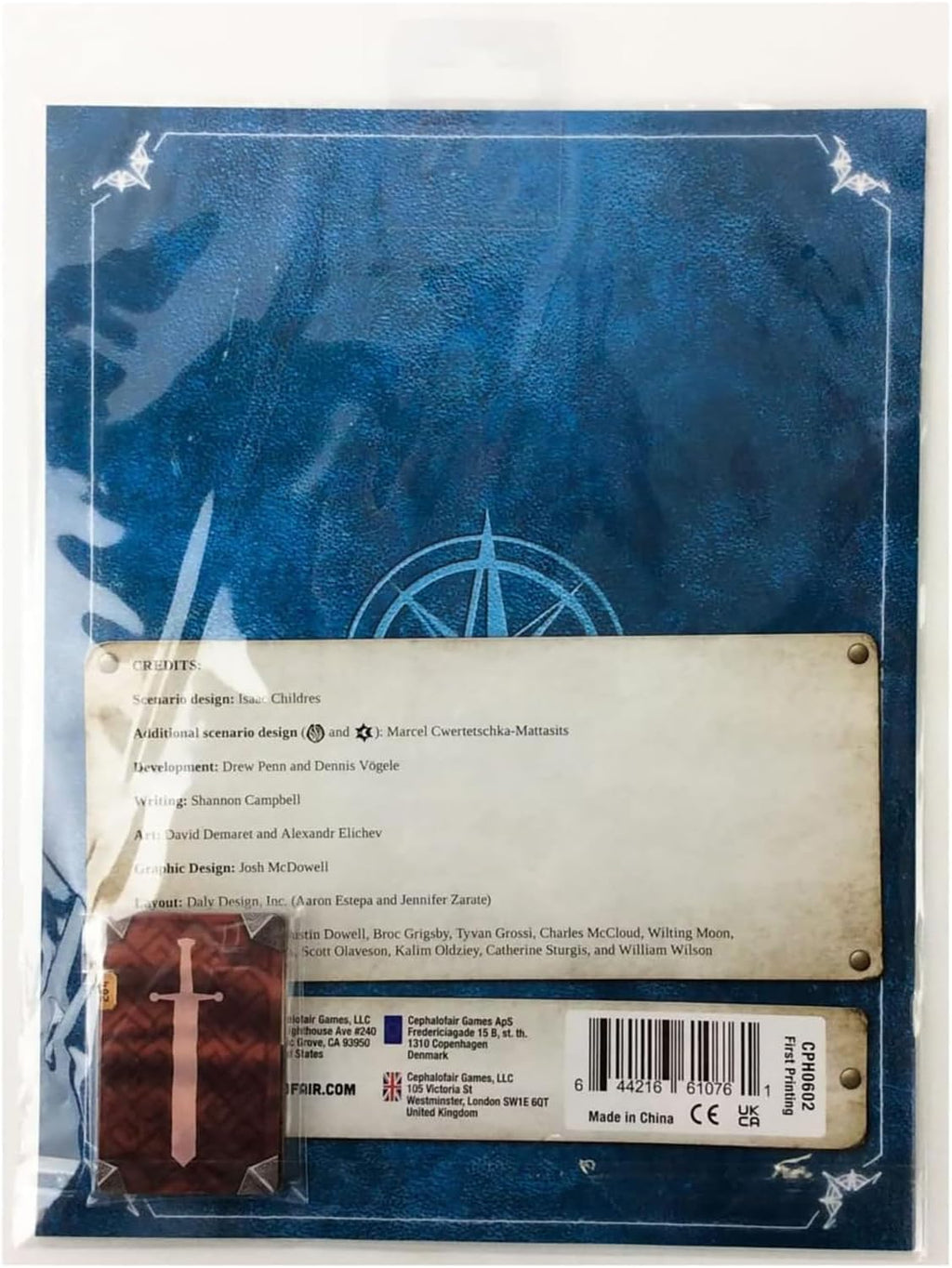 Cephalofair Games, Frosthaven: Solo Scenarios, Board Game Extension, Ages 14+, 1-4 Players