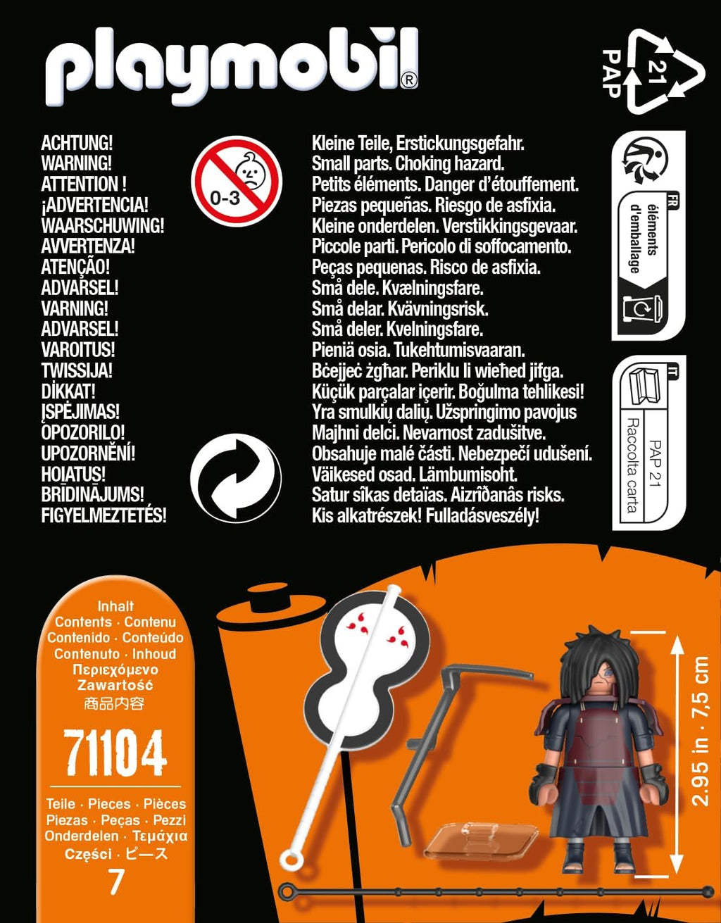 Playmobil Naruto: Madara Figure Set