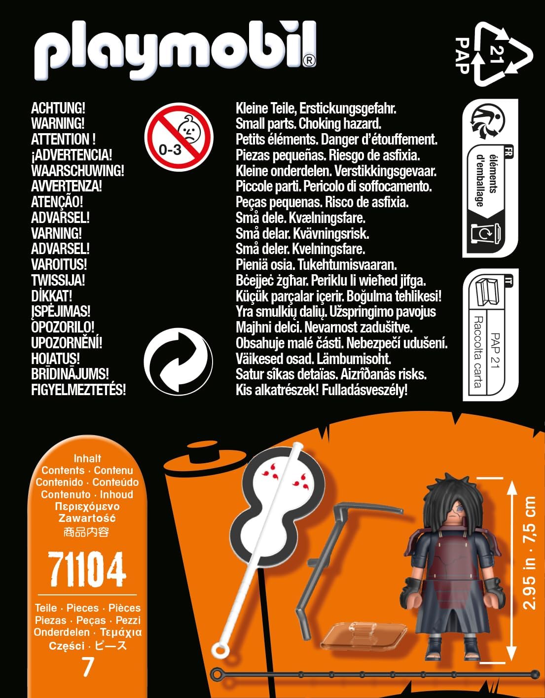 Playmobil Naruto: Madara Figure Set