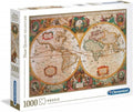 Clementoni "Carte Antique Puzzle (1000-Piece, Multi-Colour), 312290