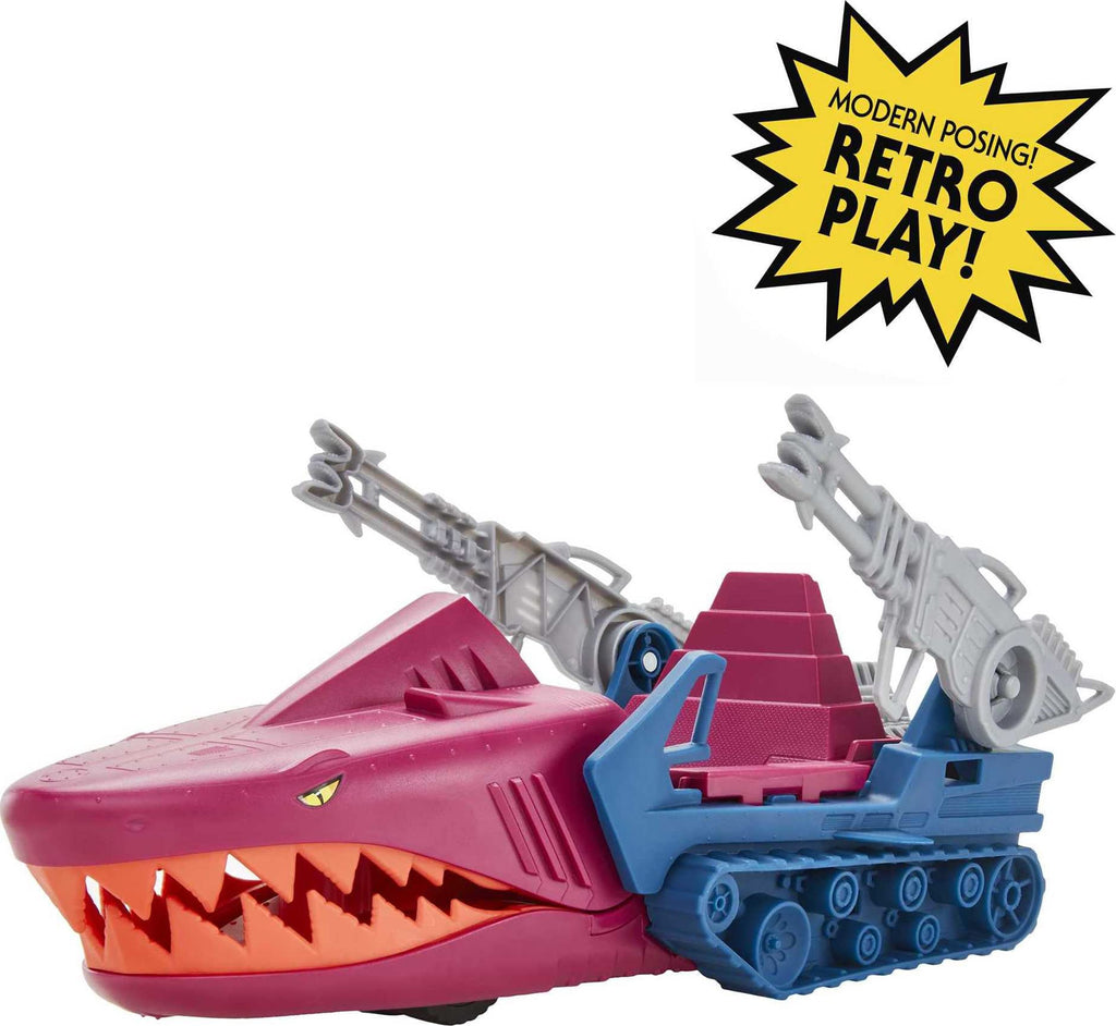 Masters of the Universe Origins Land Shark Vehicle, Skeletor's Iconic Transportation for MOTU Storytelling Play and Display, Gift for Kids Age 6 Years and Older, GXP43