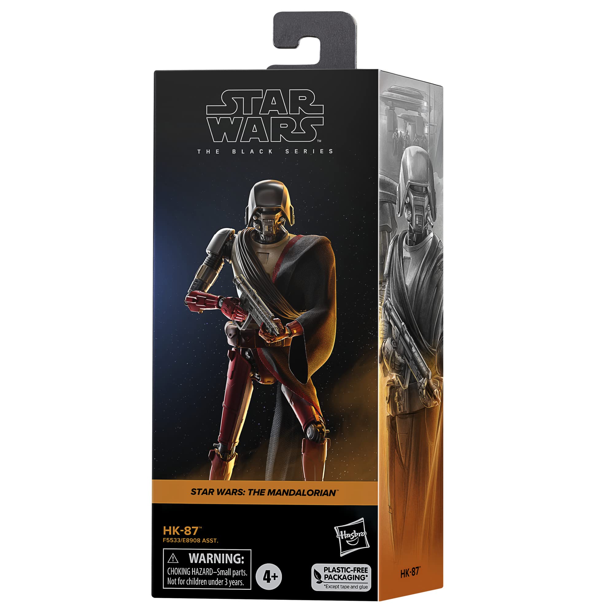 Star Wars Hasbro The Black Series HK-87 Toy 6-Inch-Scale The Mandalorian Collectible Action Figure, Toys for Ages 4 and Up, Multicolor (F5533)