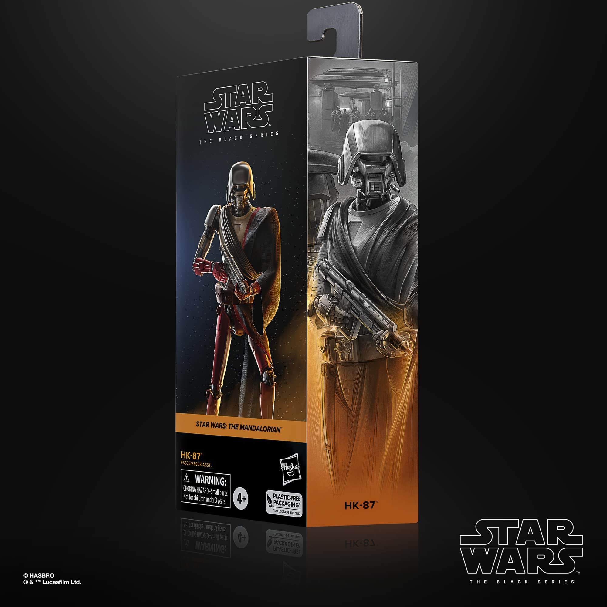 Star Wars Hasbro The Black Series HK-87 Toy 6-Inch-Scale The Mandalorian Collectible Action Figure, Toys for Ages 4 and Up, Multicolor (F5533)