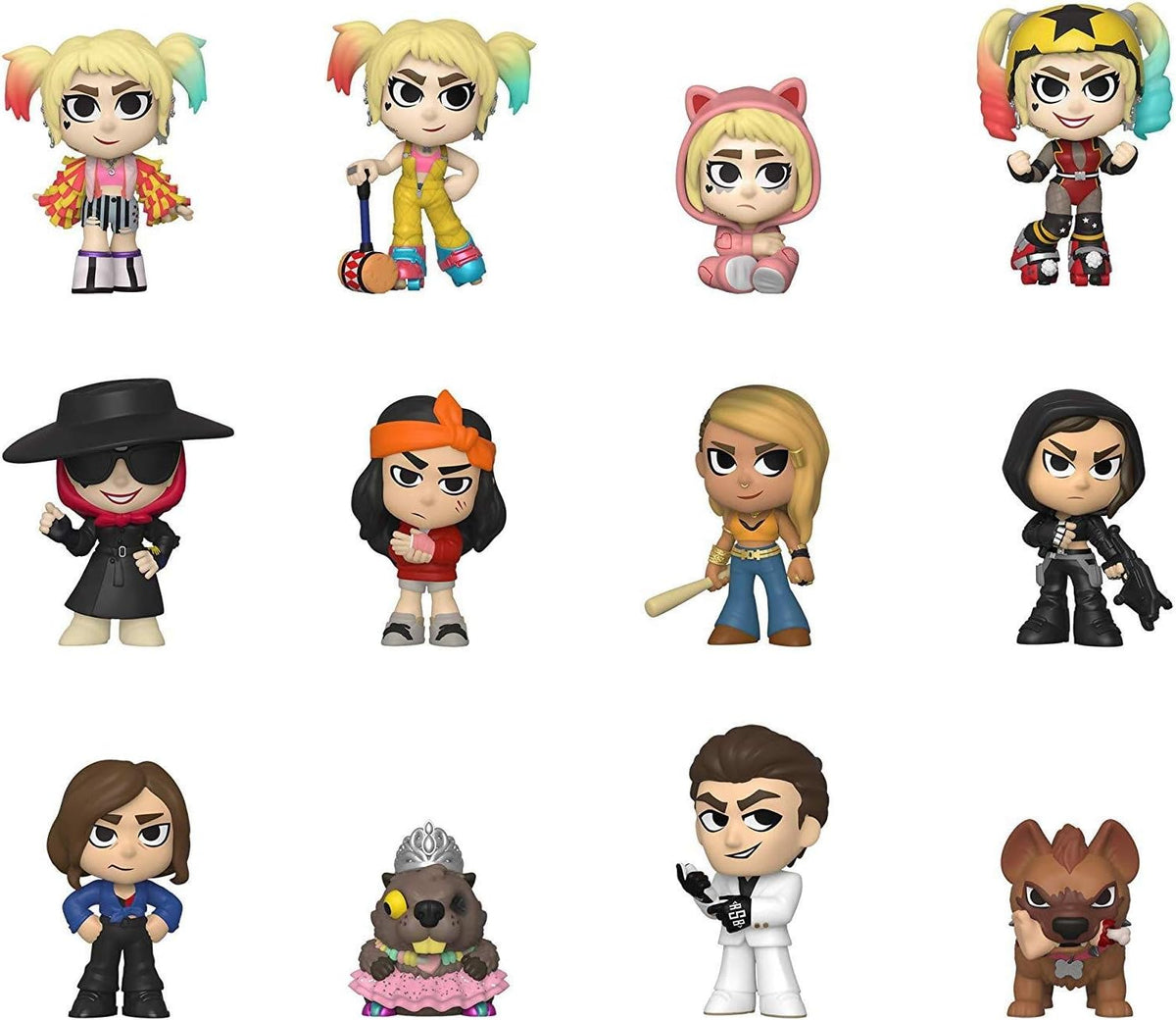 Funko MYSTERY MINIS: Birds of Prey (ONE Random Mystery Mini Figure Per Purchase) Multi-coloured Standard 44383