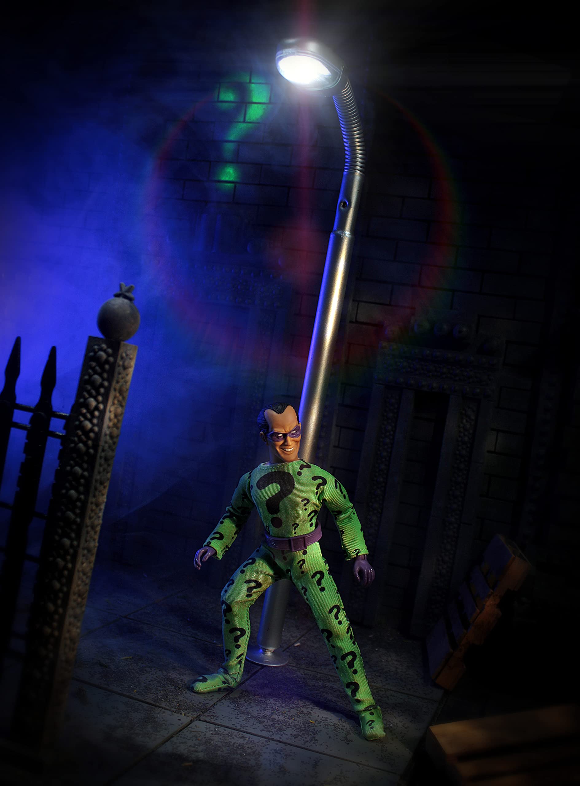 Mego DC Comics Riddler 8" Action Figure Multicolor