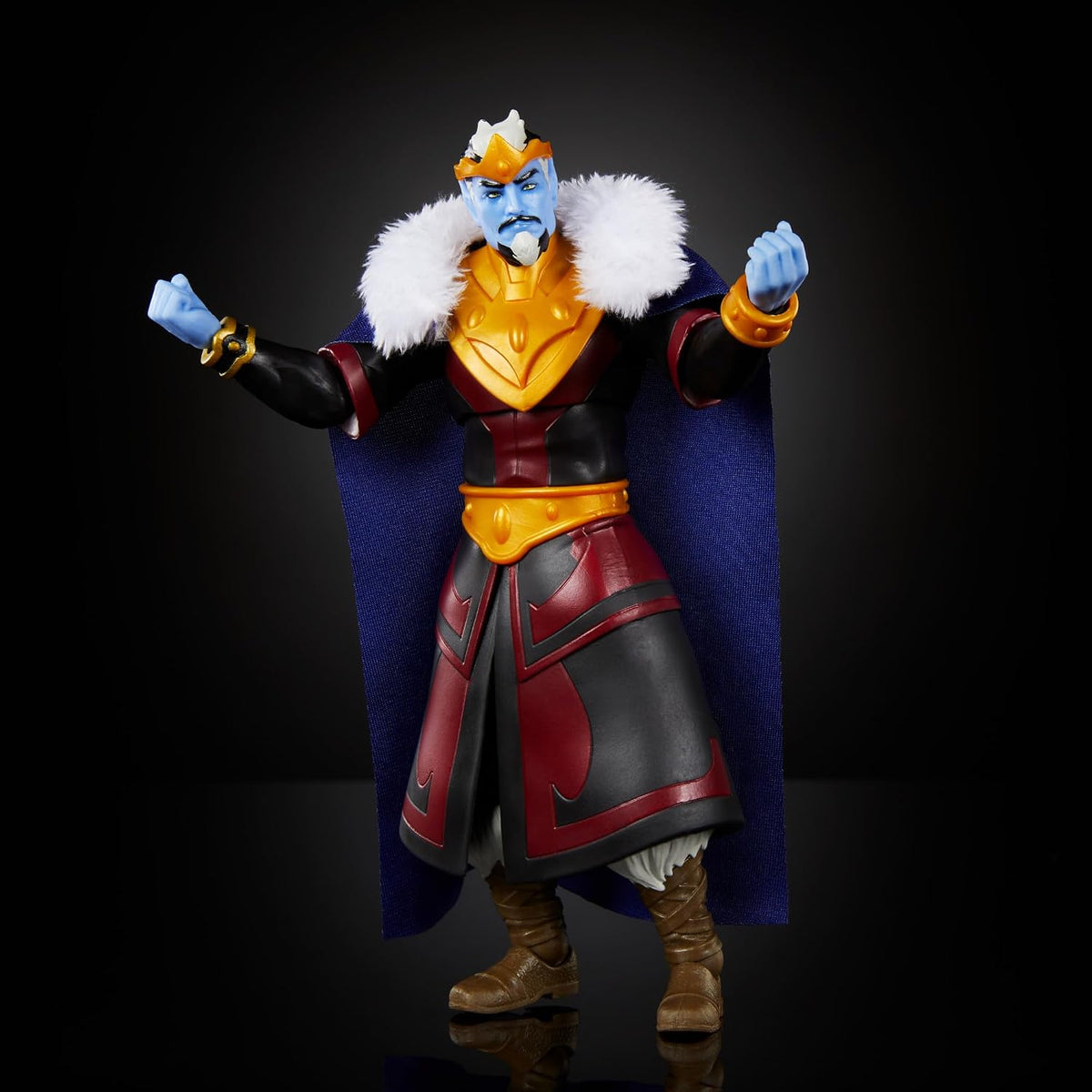 Masters of The Universe Masterverse King Kelder Action Figure, Deluxe Collectible with 30 Articulations, Swappable Parts