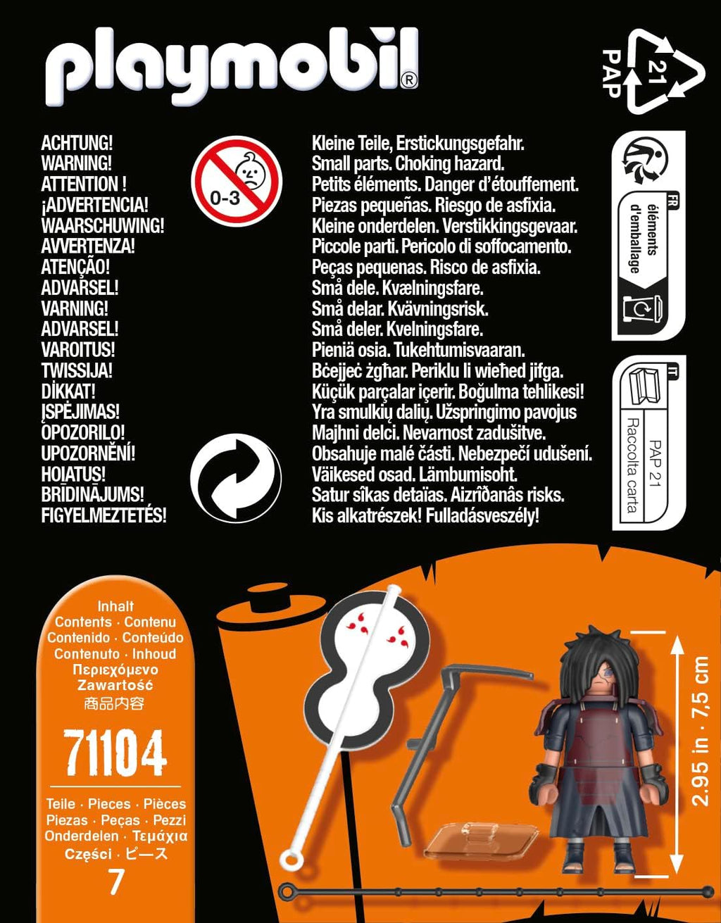 Playmobil Naruto: Madara Figure Set