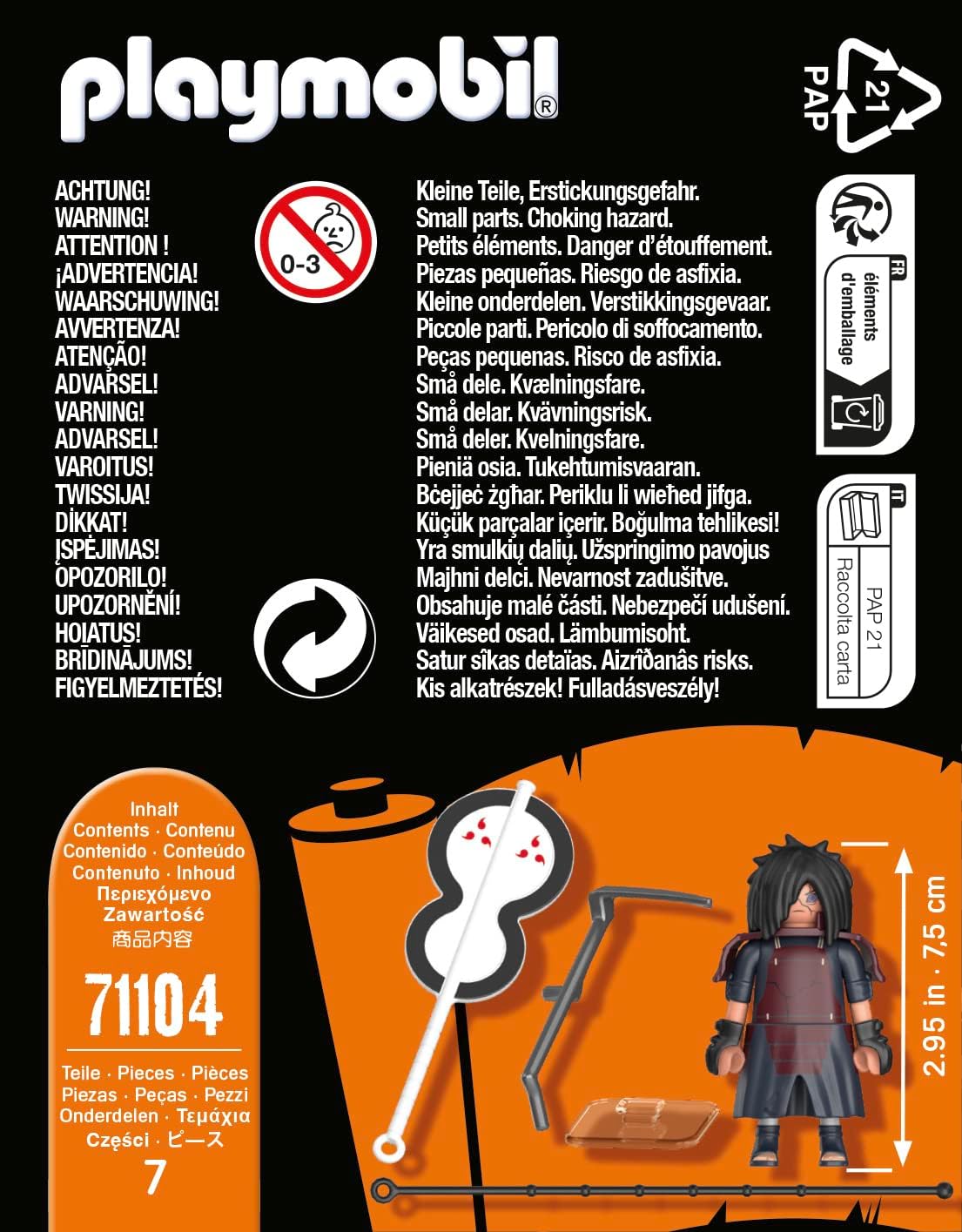 Playmobil Naruto: Madara Figure Set