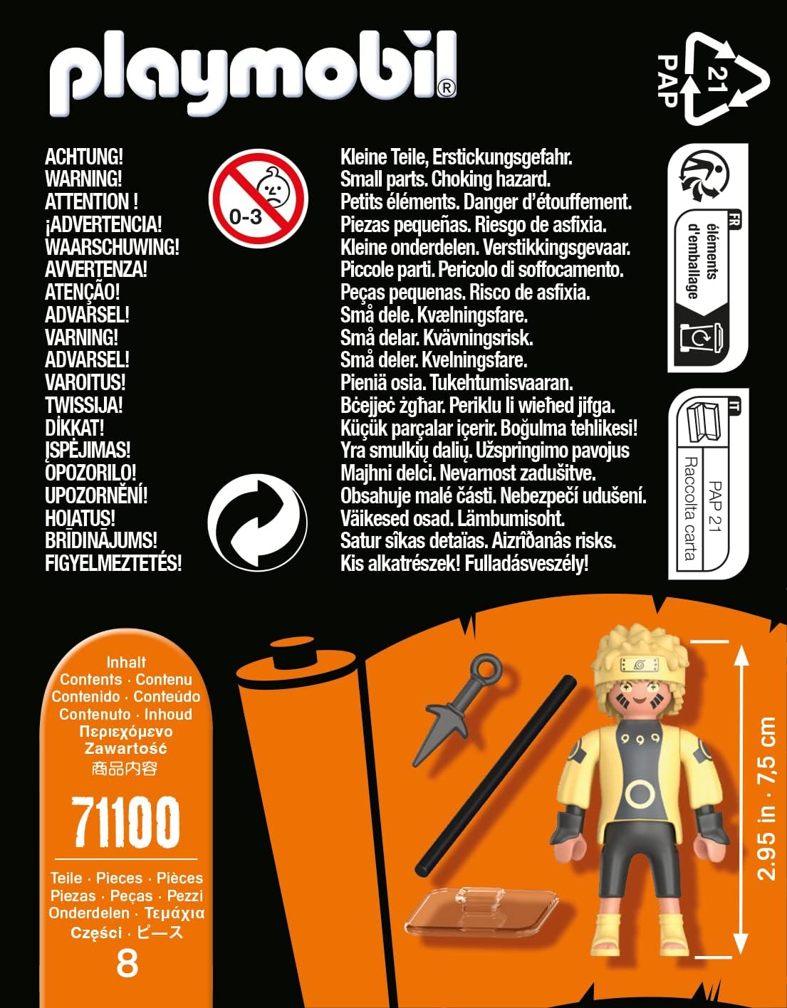Playmobil Naruto: Naruto Rikudou Senin Mode Set